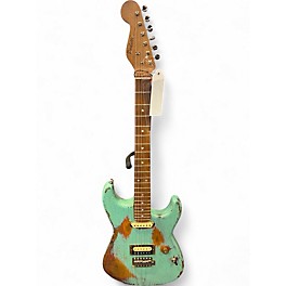 Used Paoletti Stratospheric Loft Surf Green Solid Body Electric Guitar