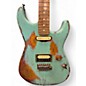 Used Paoletti Stratospheric Loft Surf Green Solid Body Electric Guitar