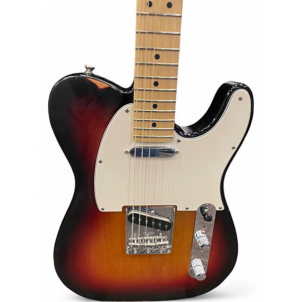 Used 2005 Fender American Standard Telecaster 3 Color Sunburst Solid Body Electric Guitar