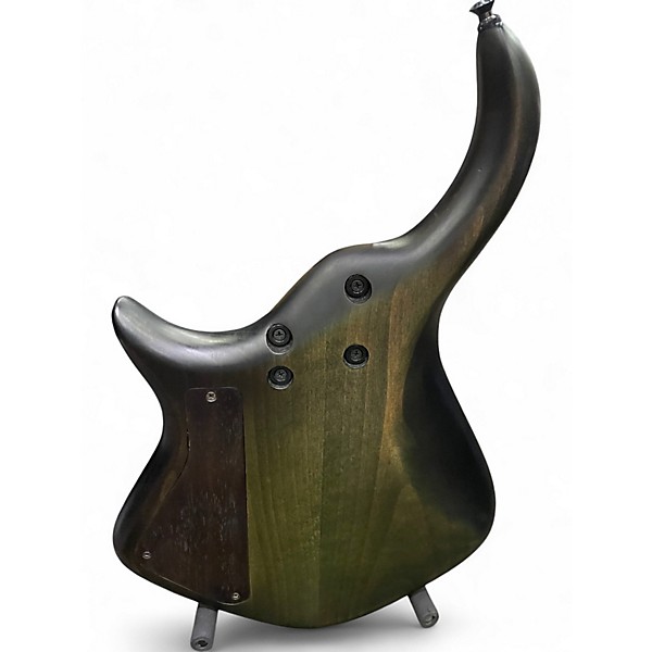 Used Warrior DMB-198-15-JJ Inverness Green Electric Bass Guitar