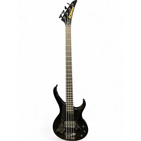 Used Kramer Disciple D1 Black Electric Bass Guitar