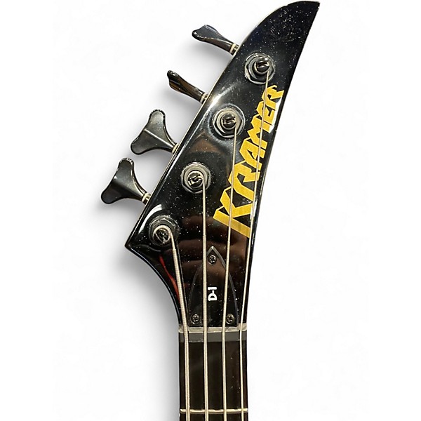 Used Kramer Disciple D1 Black Electric Bass Guitar