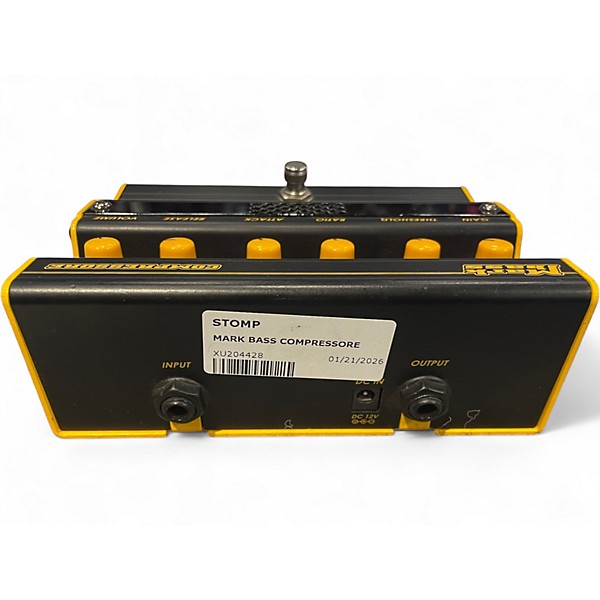 Used Markbass COMPRESSORE Effect Pedal