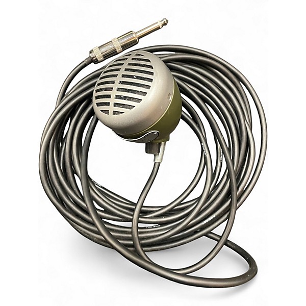 Used Shure 520DX Green Bullet Dynamic Microphone