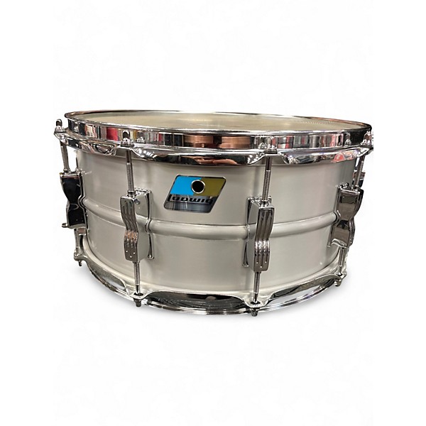 Used Ludwig 14X6.5 Acrolite Snare Matte Aluminum Drum