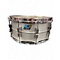 Used Ludwig 14X6.5 Acrolite Snare Matte Aluminum Drum