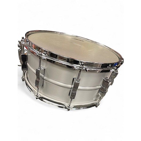 Used Ludwig 14X6.5 Acrolite Snare Matte Aluminum Drum