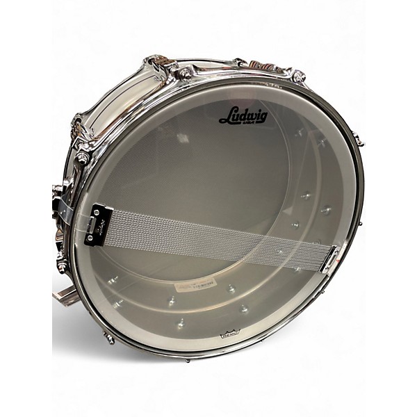 Used Ludwig 14X6.5 Acrolite Snare Matte Aluminum Drum