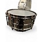 Used Ludwig 14X6.5 Universal Black Brass Black Brass Drum