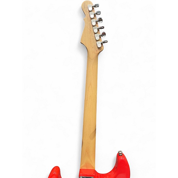 Used 2014 G&L Fullerton Legacy Deluxe Fiesta Red Solid Body Electric Guitar