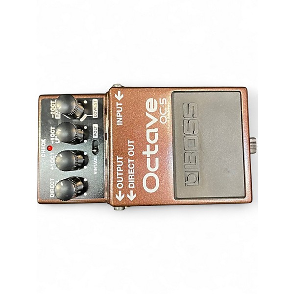 Used BOSS OC5 OCTAVE Effect Pedal