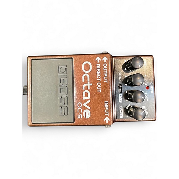 Used BOSS OC5 OCTAVE Effect Pedal