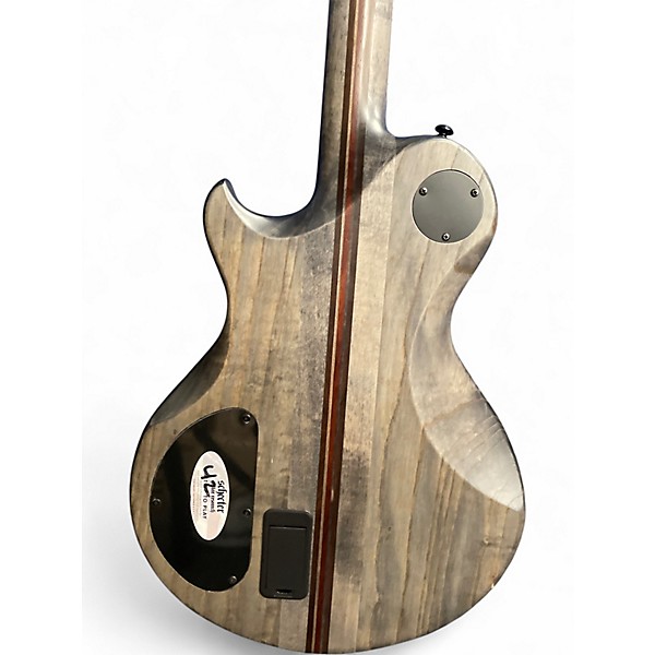 Used Schecter Guitar Research Solo II SLS Evil Twin Black Solid Body Electric Guitar