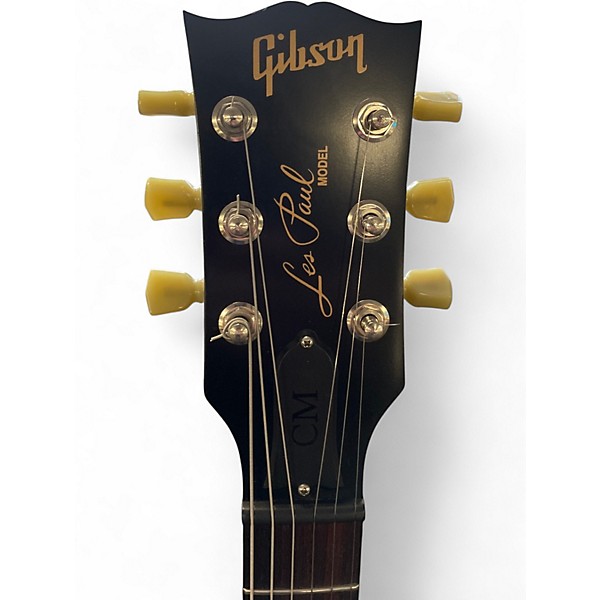 Used Gibson Les Paul CM Black Solid Body Electric Guitar