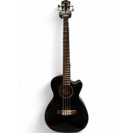 Used Fender CB-60SCE Black Acoustic Bass Guitar