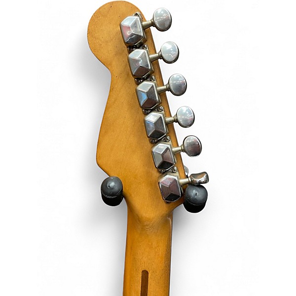 Used Fender Stratocaster Squire Series Red and White Solid Body Electric Guitar