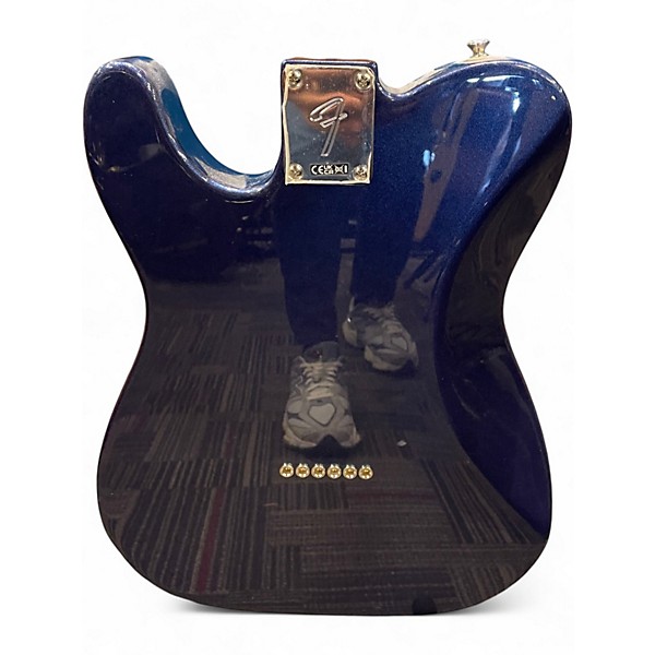 Used Fender Standard Telecaster Blue Solid Body Electric Guitar