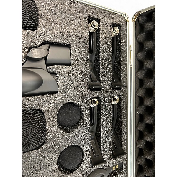 Used PreSonus M-7 7-Piece Drum Microphone Set With Case Percussion Microphone Pack