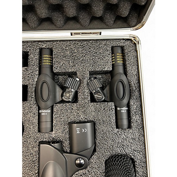 Used PreSonus M-7 7-Piece Drum Microphone Set With Case Percussion Microphone Pack