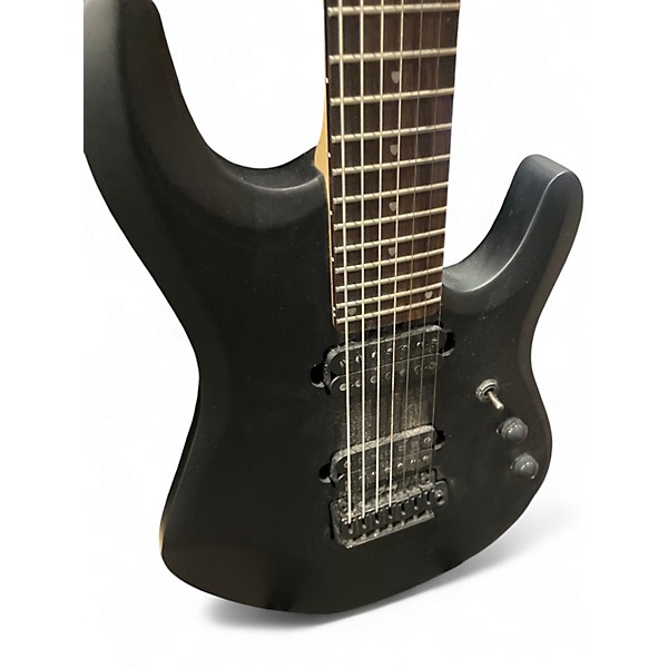 Used Sterling by Music Man JP70 John Petrucci Signature Black Solid Body Electric Guitar
