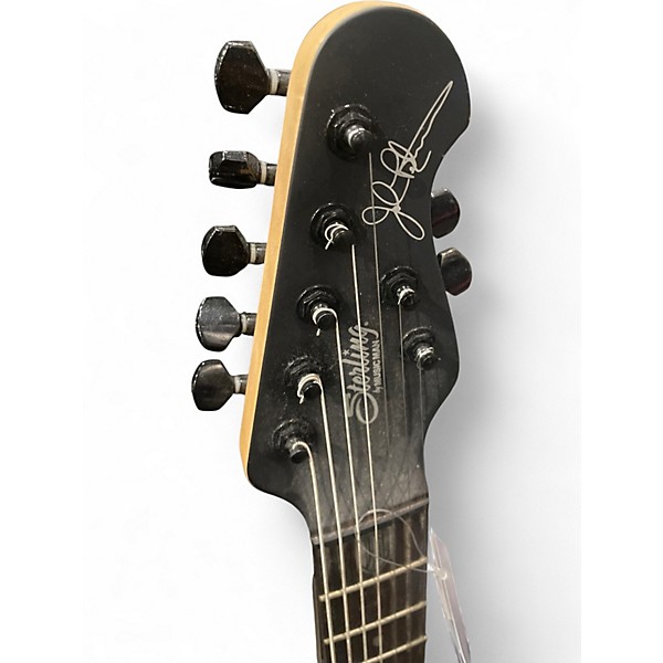 Used Sterling by Music Man JP70 John Petrucci Signature Black Solid Body Electric Guitar