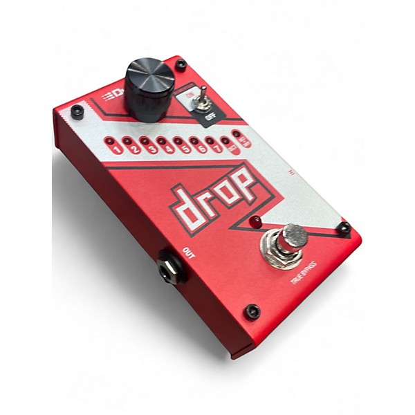 Used DigiTech The Drop Polyphonic Drop Tune Pitch-Shifter Effect Pedal