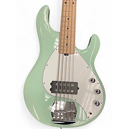 Used 2013 Sterling by Music Man Ray5 5 String Mint Green Electric Bass Guitar
