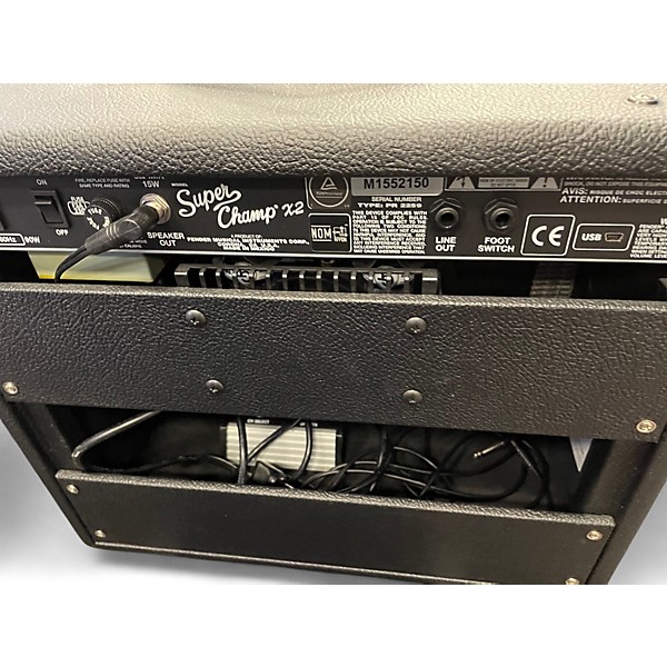 Used Fender Super Champ X2 15W Tube Guitar Combo Amp