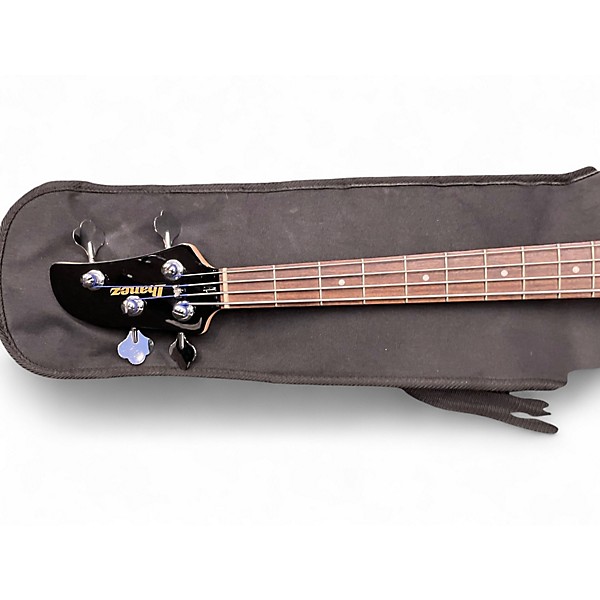 Used 2016 Ibanez tmb400 Blue Electric Bass Guitar