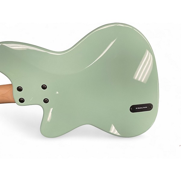 Used 2016 Ibanez tmb400 Blue Electric Bass Guitar