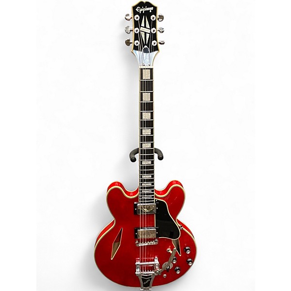 Used Epiphone Shinichi Ubukata Signature ES-355 Cherry Hollow Body Electric Guitar