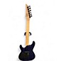 Used Ibanez S670QM Sapphire Blue Solid Body Electric Guitar