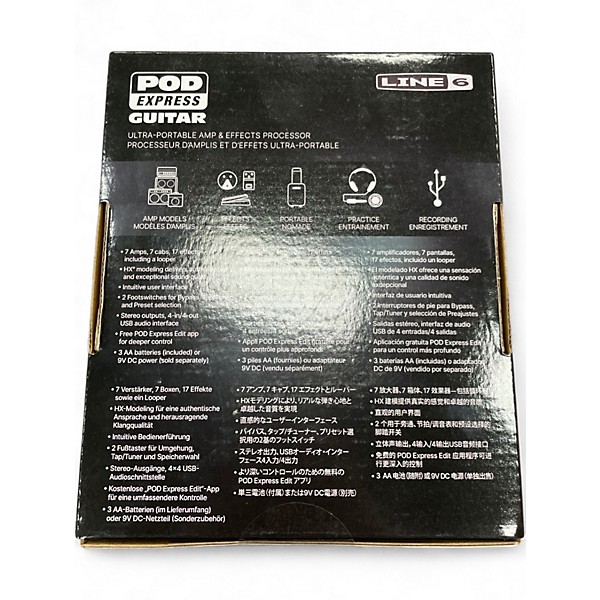 Used 2026 Line 6 Pocket Pod Express Amp Modeler Effect Processor