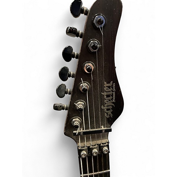 Used 2020 Schecter Guitar Research Sun Valley Super Shredder HT Black Limba Walnut Solid Body Electric Guitar