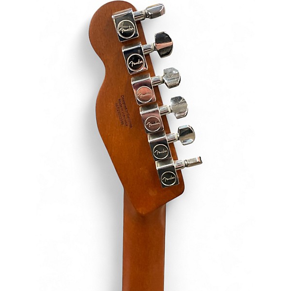 Used Fender Acoustasonic Standard Telecaster Black Acoustic Electric Guitar