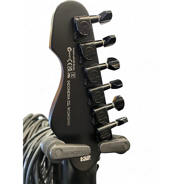 Used ESP LTD TE-201 Black Solid Body Electric Guitar