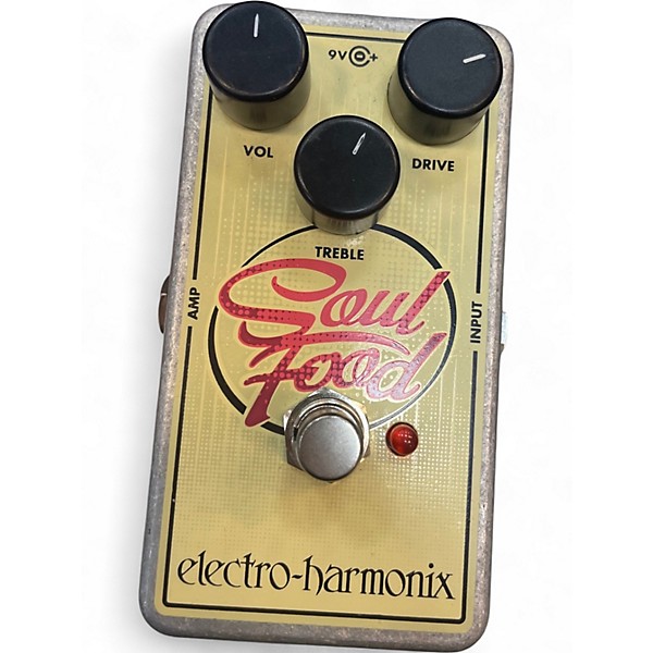 Used Electro-Harmonix Soul Food Overdrive Effect Pedal