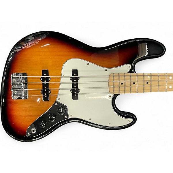 Used Fender Player Jazz Bass 2 Color Sunburst Electric Bass Guitar