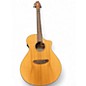 Used Breedlove Discovery Concert CE Natural Acoustic Electric Guitar thumbnail