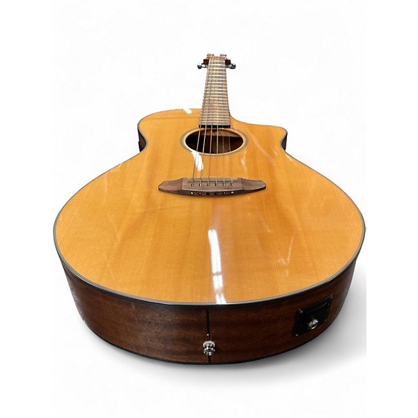 Used Breedlove Discovery Concert CE Natural Acoustic Electric Guitar