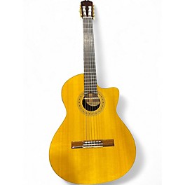 Used Alvarez CY128CE Natural Classical Acoustic Electric Guitar