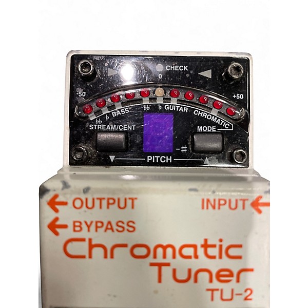 Used BOSS TU2 Chromatic Tuner Pedal