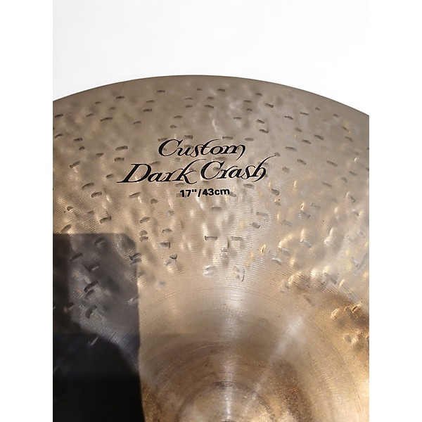 Used Zildjian 17in K Custom Dark Crash Cymbal