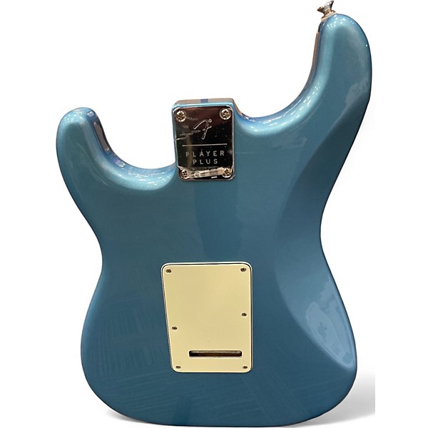 Used Fender PLAYER PLUS Baltic Blue Solid Body Electric Guitar