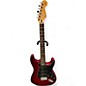 Used Fender Player Stratocaster HSS Chrome Red Solid Body Electric Guitar thumbnail