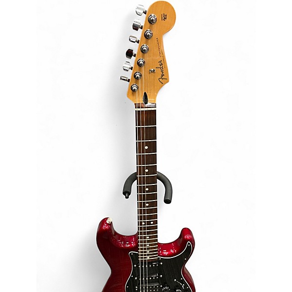 Used Fender Player Stratocaster HSS Chrome Red Solid Body Electric Guitar