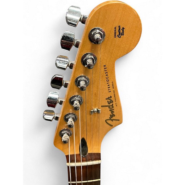 Used Fender Player Stratocaster HSS Chrome Red Solid Body Electric Guitar