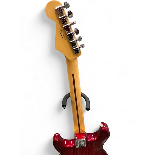 Used Fender Player Stratocaster HSS Chrome Red Solid Body Electric Guitar