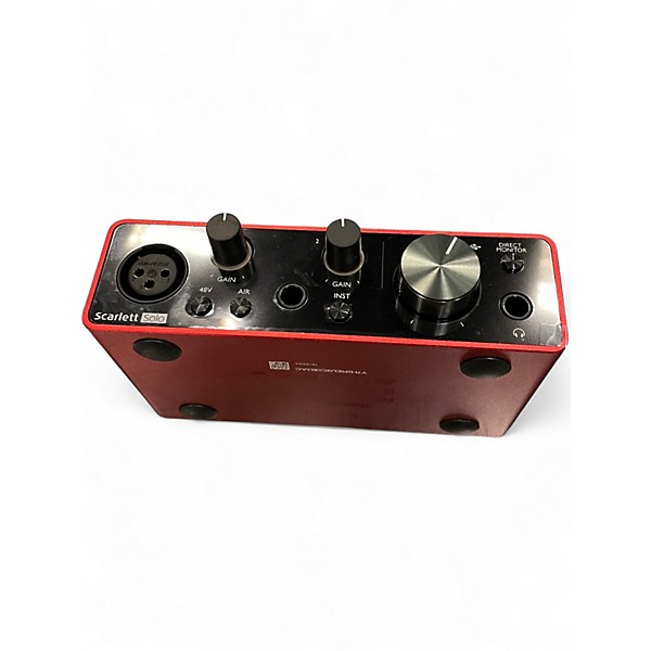 Used Focusrite Scarlett Solo Gen 3 Audio Interface