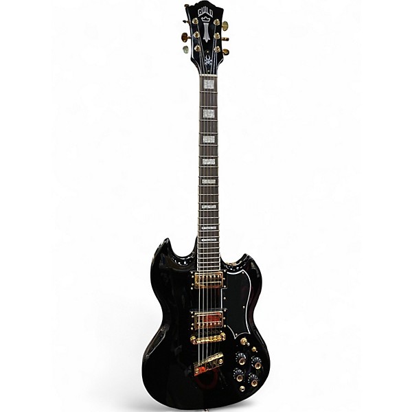 Used 2020s Guild KIM THAYIL POLARA Black Solid Body Electric Guitar